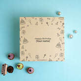 Birthday celebration box - Add your name