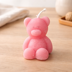 Aroma Scented Hand Crafted Soy Wax Mini Taddy Bear Shape Candle
