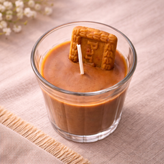 Cookie Jar Soy Wax Candle – Dessert Style Glass Candle for Home Décor