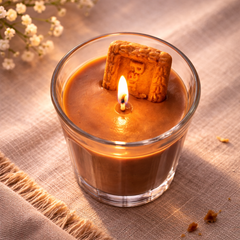 Cookie Jar Soy Wax Candle – Dessert Style Glass Candle for Home Décor