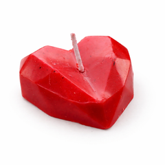 Crystal Heart Soy Wax Candle