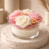 Spire 4 Heart Petals candles / Soy wax scented premium candle