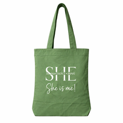 Emerald She Signature Tote