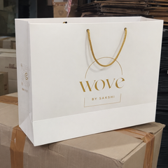 Luxury Custom Printed Rigid Paper Shopping Bag