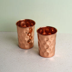 Copper glasses - set of 2