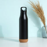 Metal Water Bottle with Cork Base