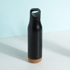 Metal Water Bottle with Cork Base