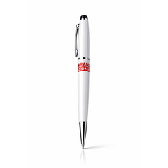 White Executive Logo Printing Pen