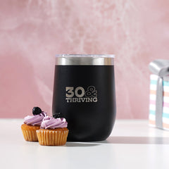 Drinkware - 30 & thriving"