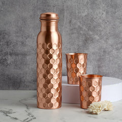 Copper Bottle Set