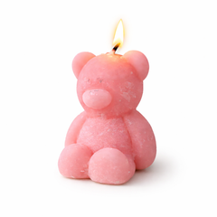 Aroma Scented Hand Crafted Soy Wax Mini Taddy Bear Shape Candle
