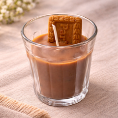 Cookie Jar Soy Wax Candle – Dessert Style Glass Candle for Home Décor