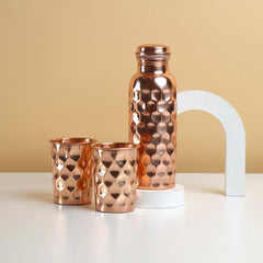 Copper Bottle Set