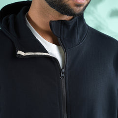 Eclipse- Black Zip Hoodie