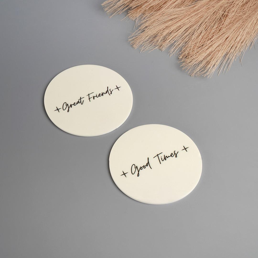 Best friend coasters