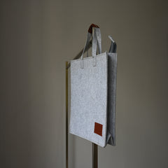 Slate Signature Felt Tote