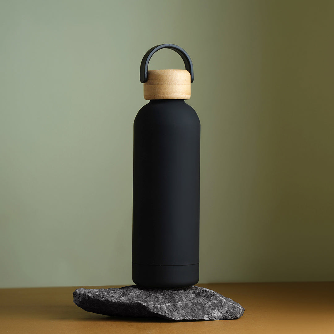 Biyo Water Bottle with Bamboo Cap