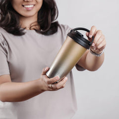 Double-Walled Vacuum Insulated Flask for Hot & Cold Beverages